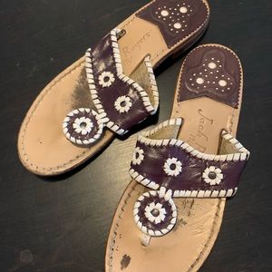 Purple Jack Rogers